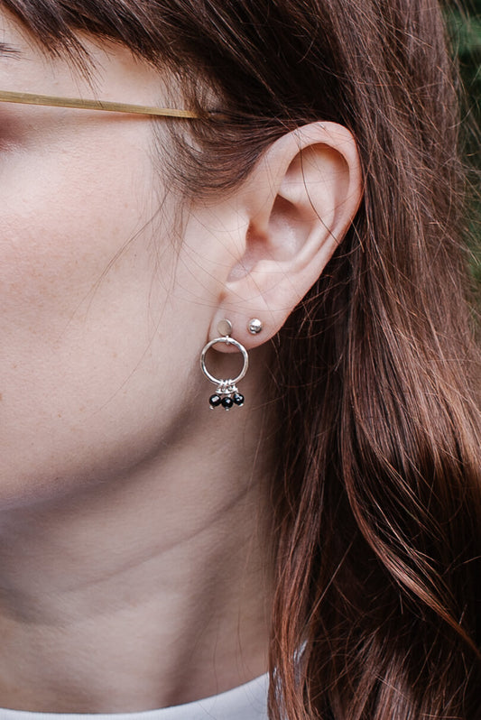 Circle Drop Earrings