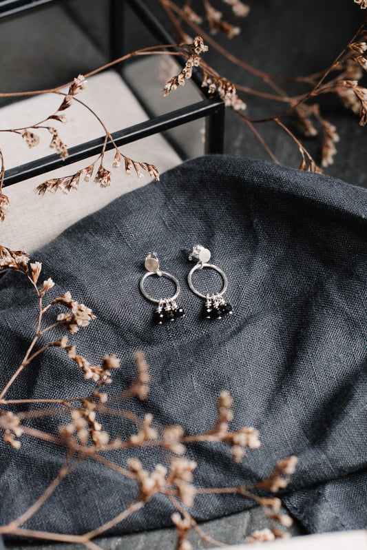 Circle Drop Earrings