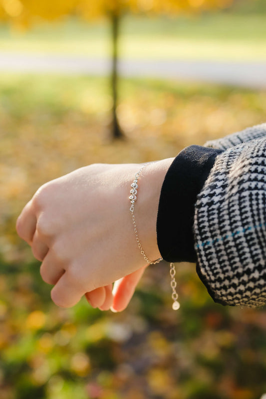 Minimal Silver Bracelet