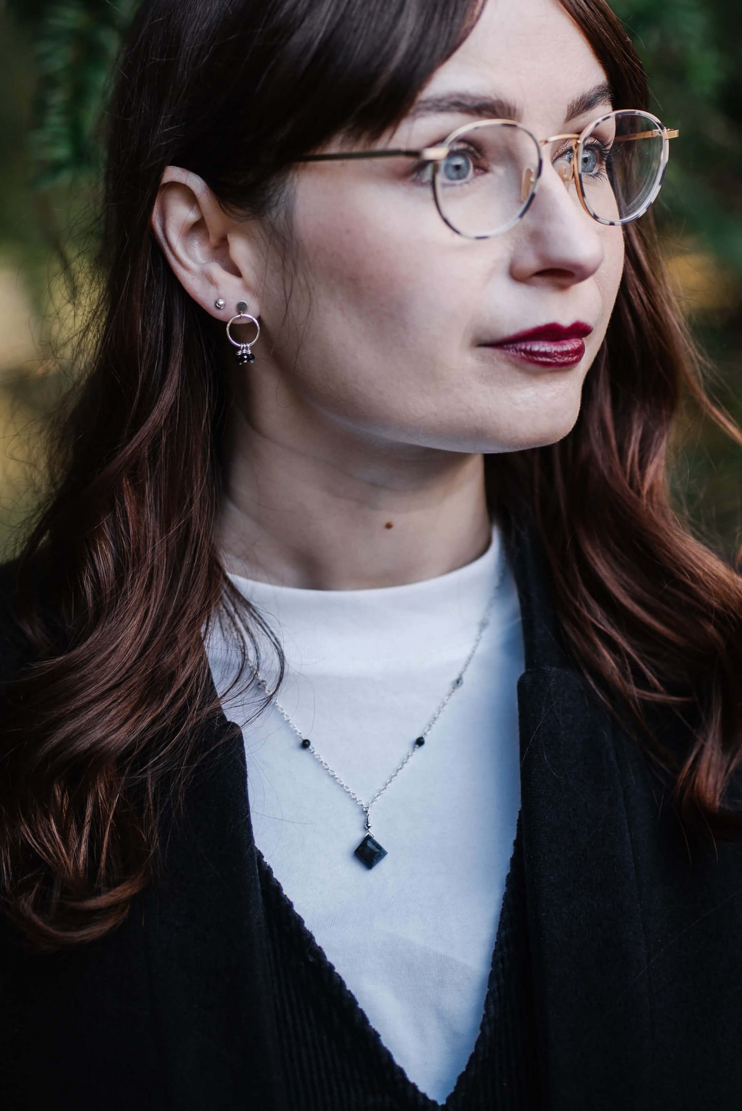 Dendrite Opal Necklace