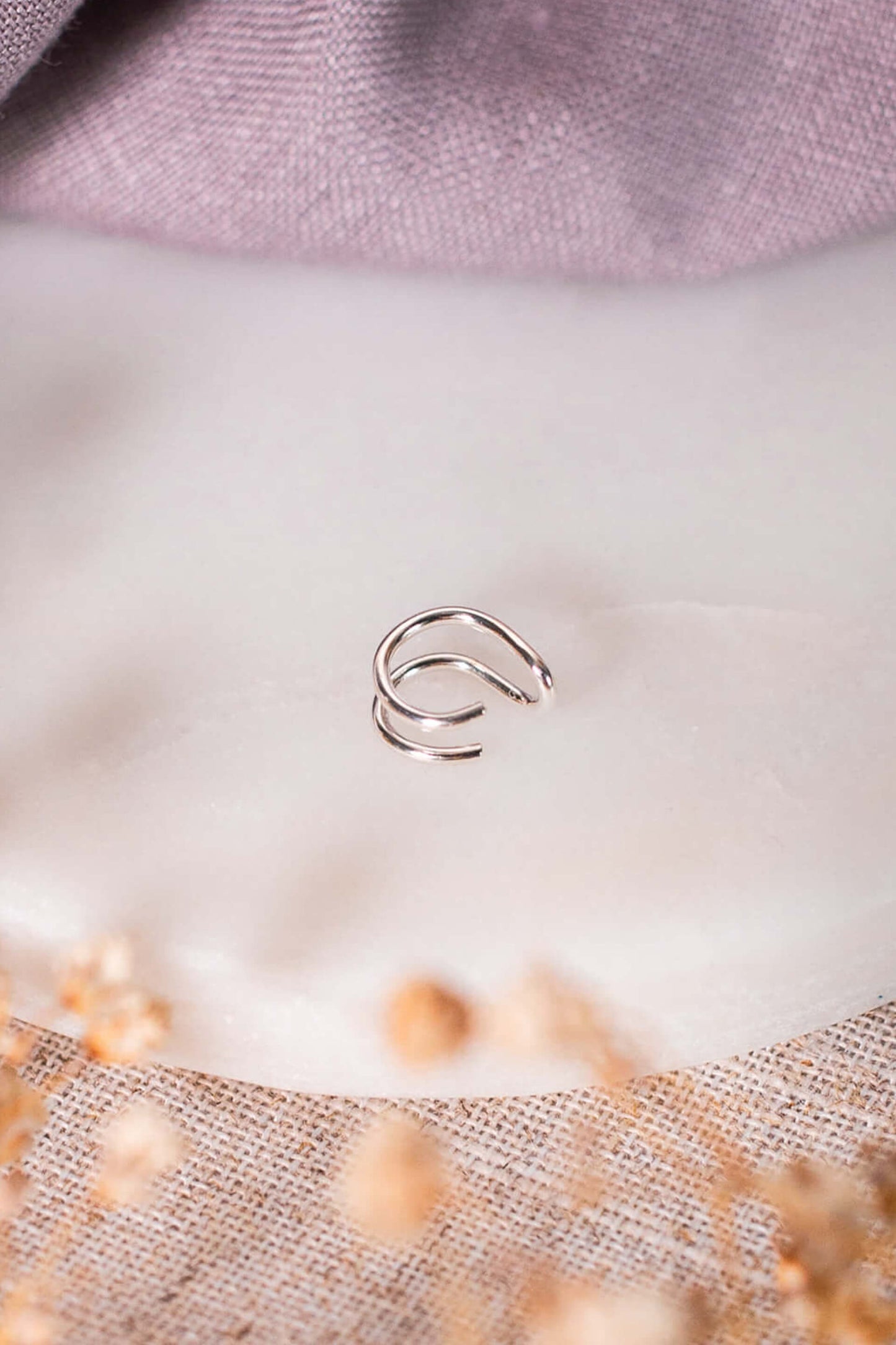 Sterling Silver Ear Cuff
