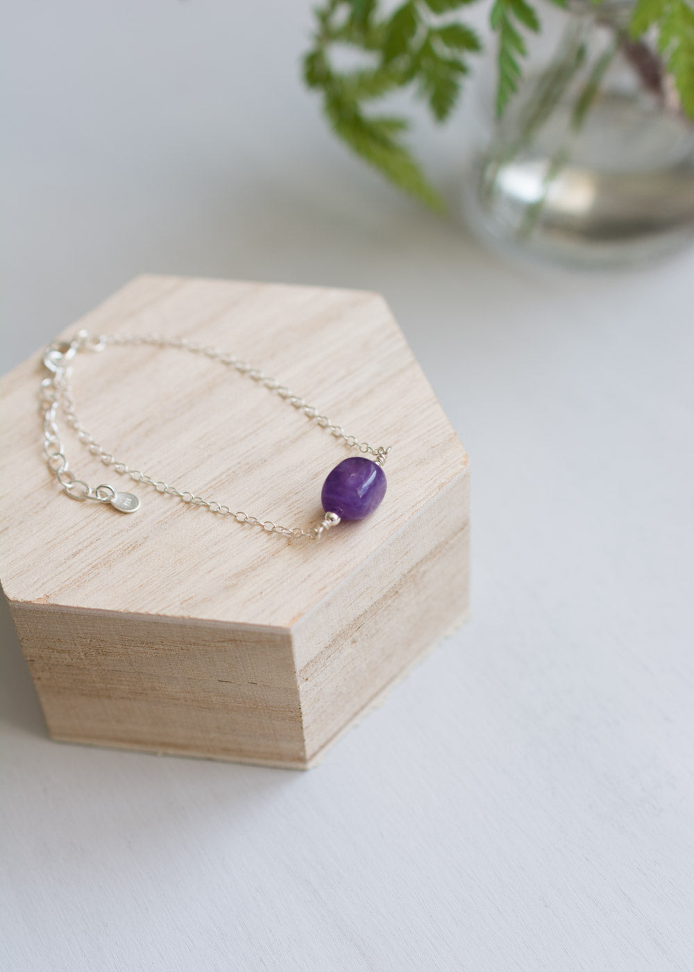 Amethyst Gemstone Bracelet