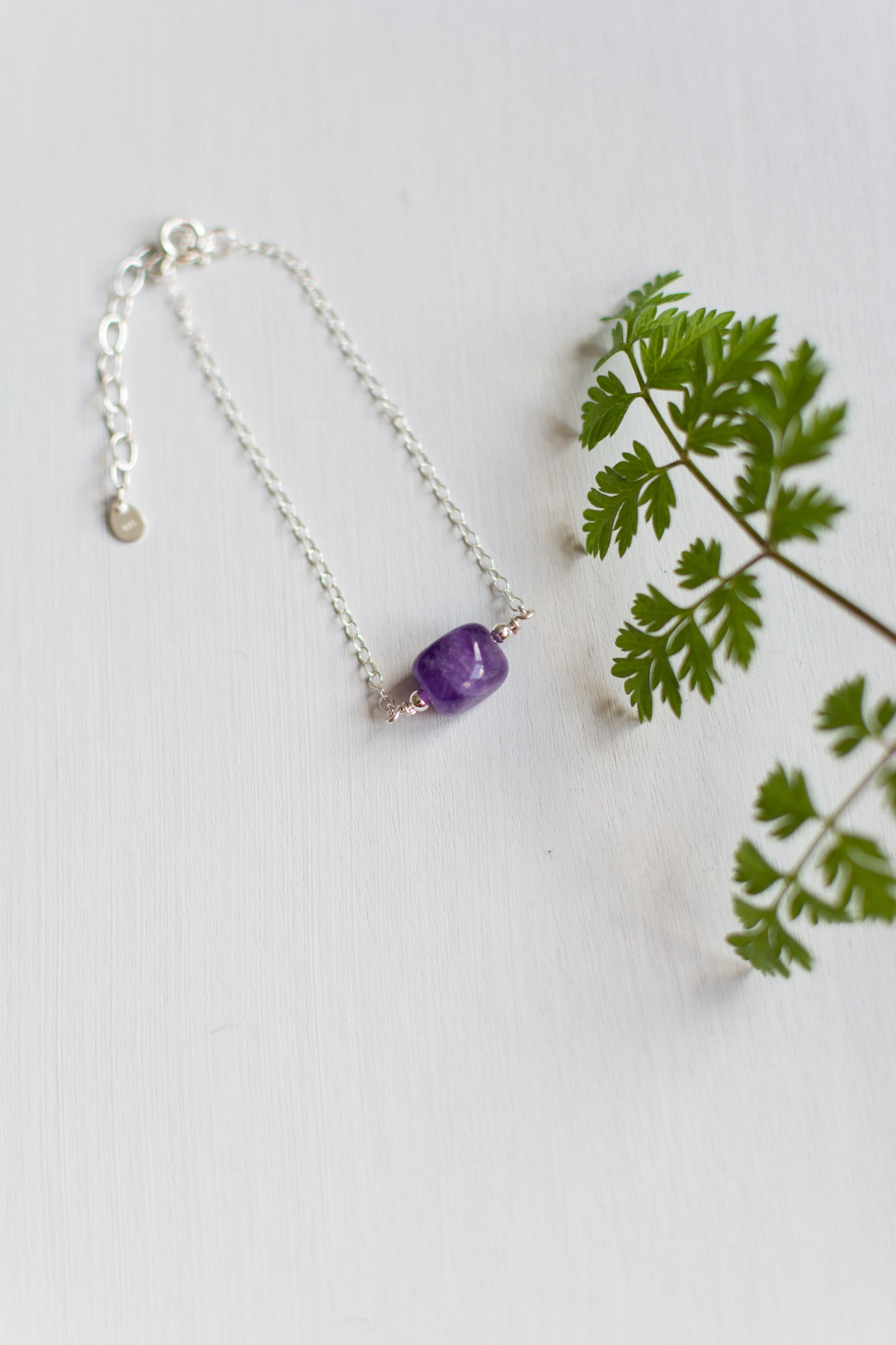 Amethyst Nugget Bracelet
