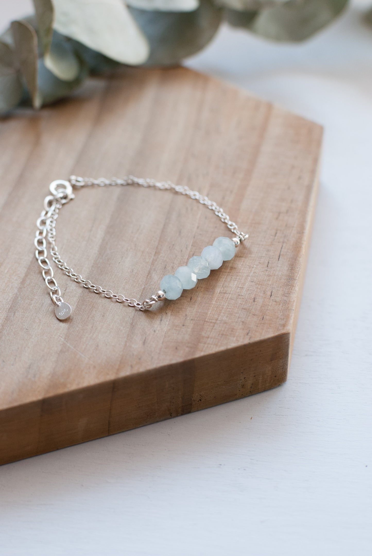 Blue Gemstone Bracelet