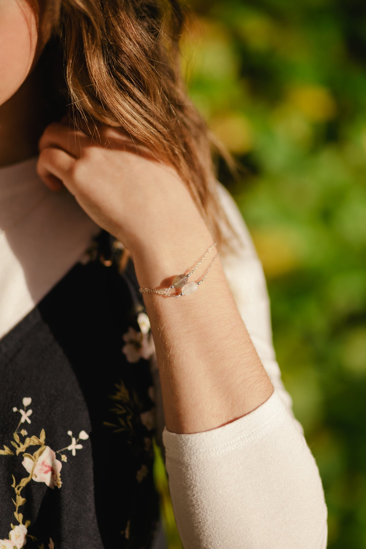 Labradorite Moonstone Bracelets