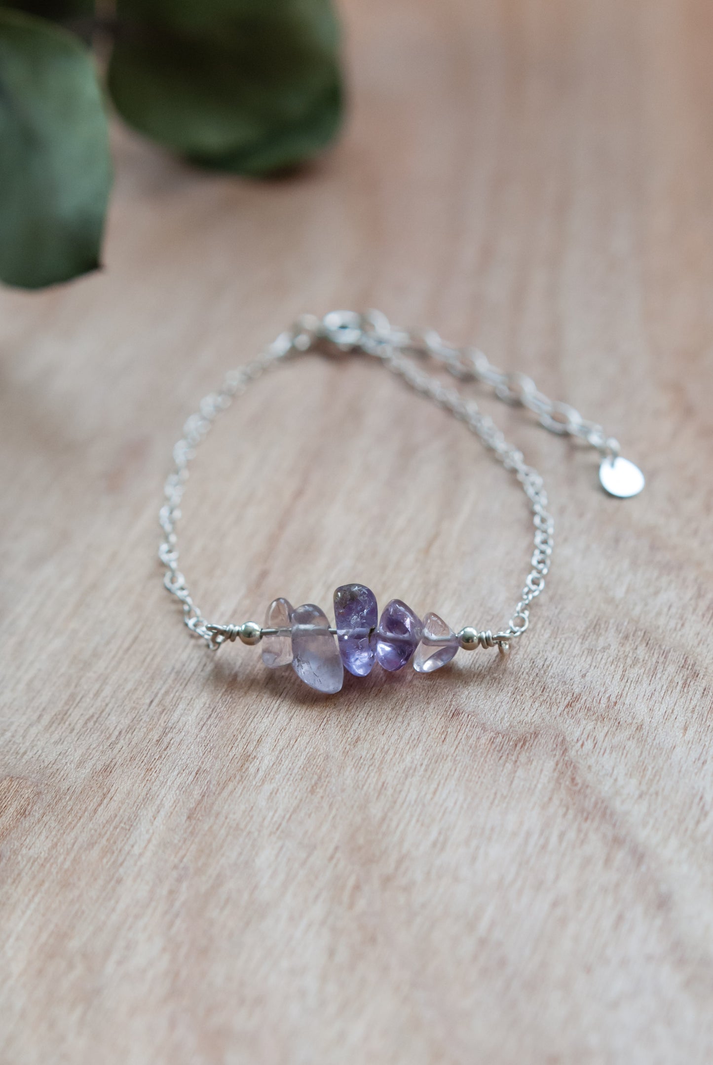 Purple Crystal Bracelet