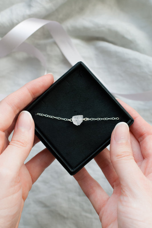 Rough Gemstone Bracelet