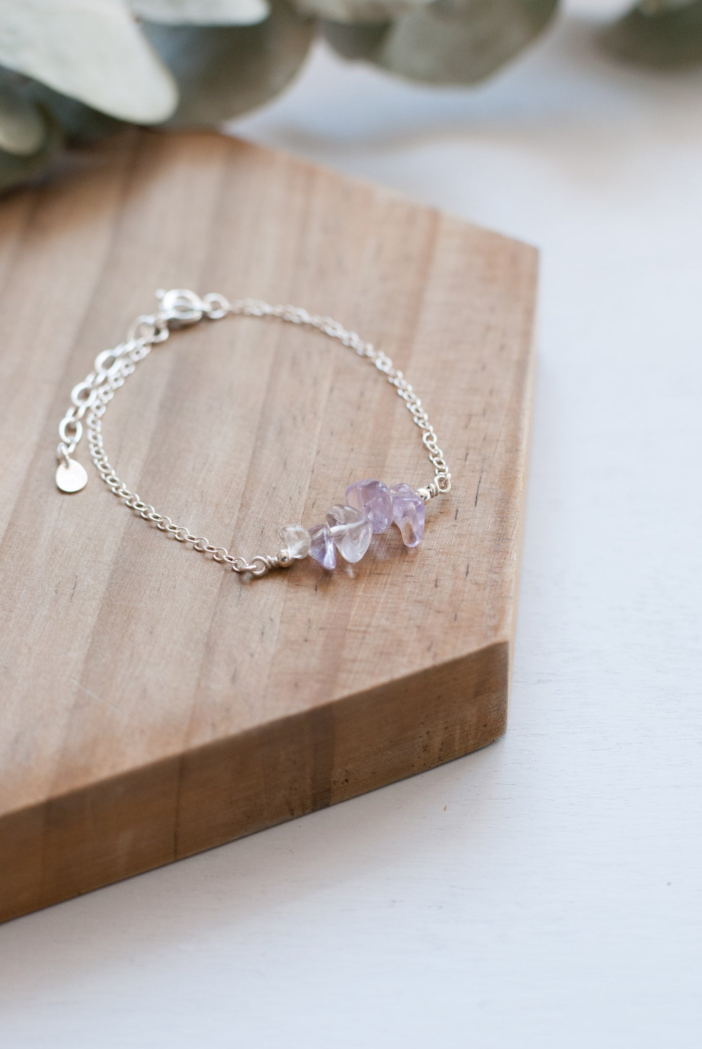 Silver Crystal Bracelet