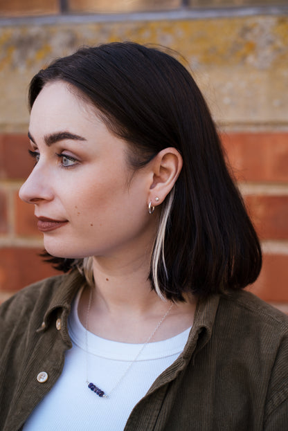 Organic Pebble Stud Earrings
