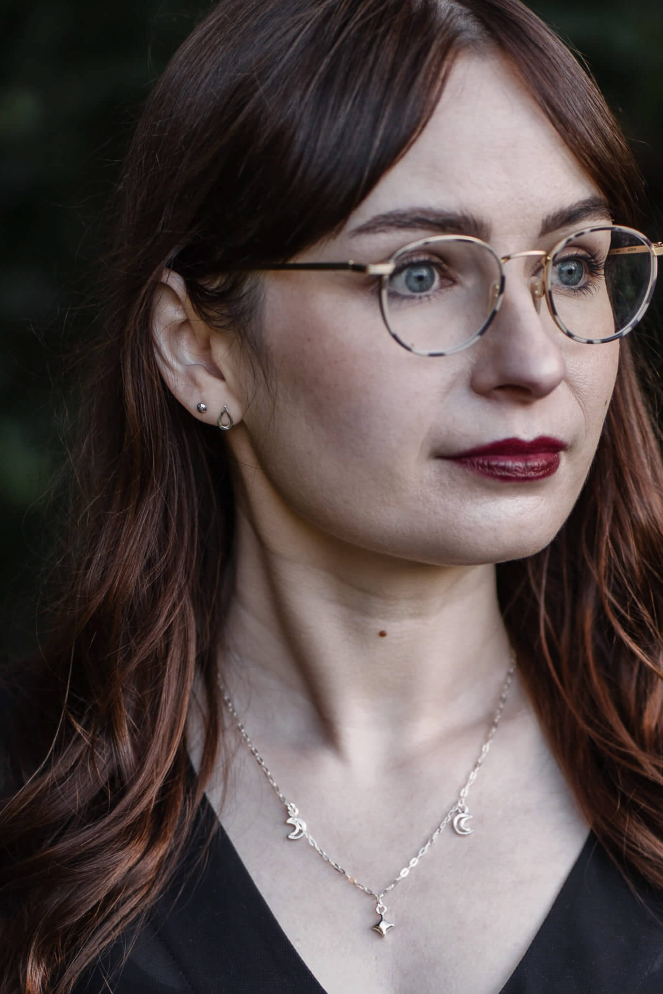 Raindrop Stud Earrings