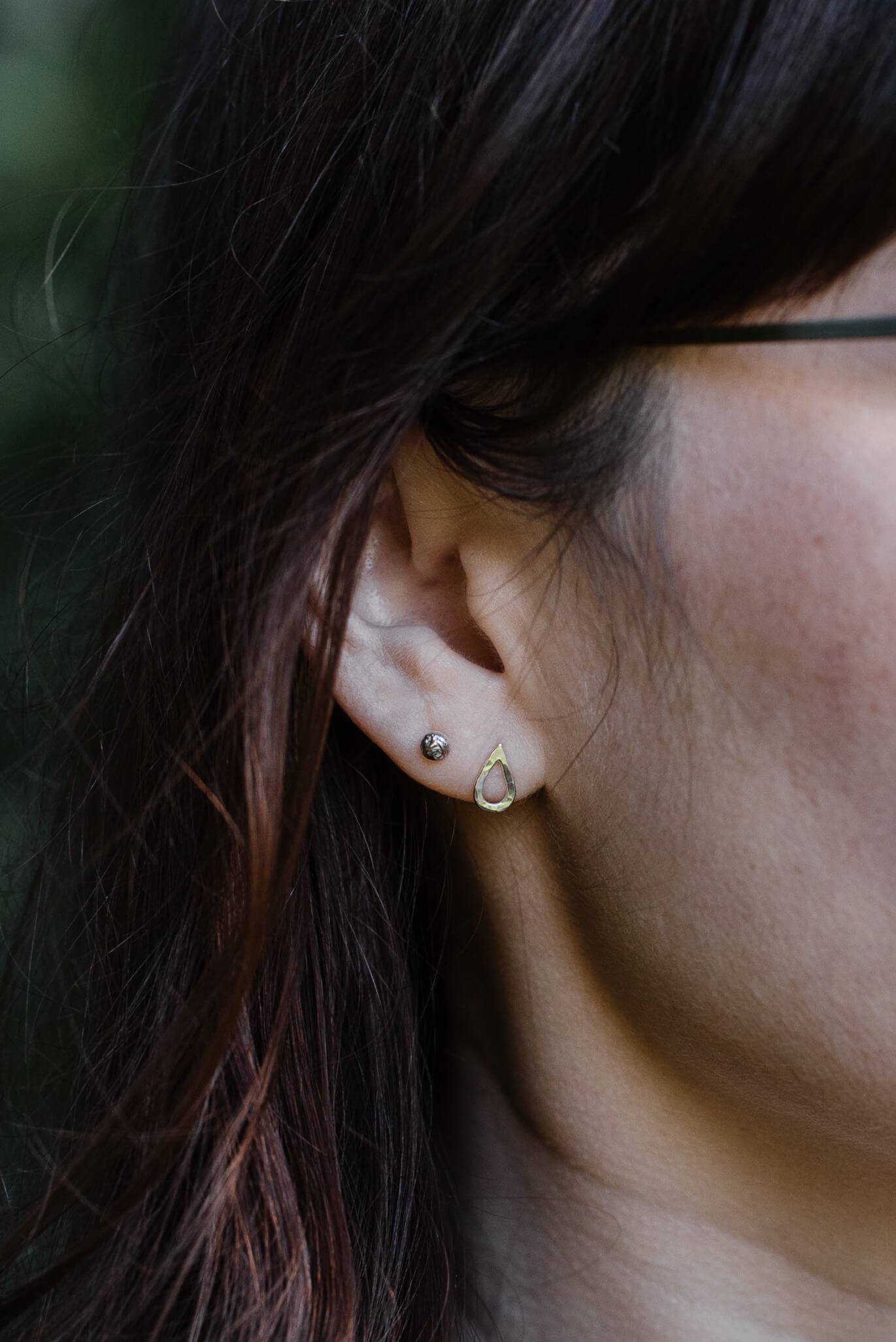 Raindrop Stud Earrings