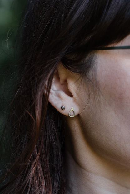 Raindrop Stud Earrings