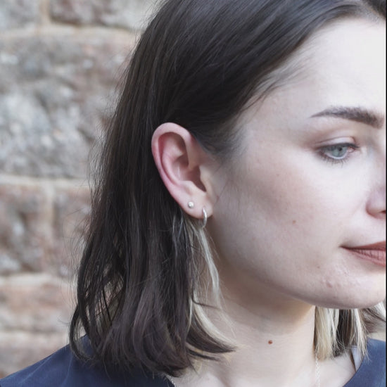 How to wear the sterling silver ear cuff