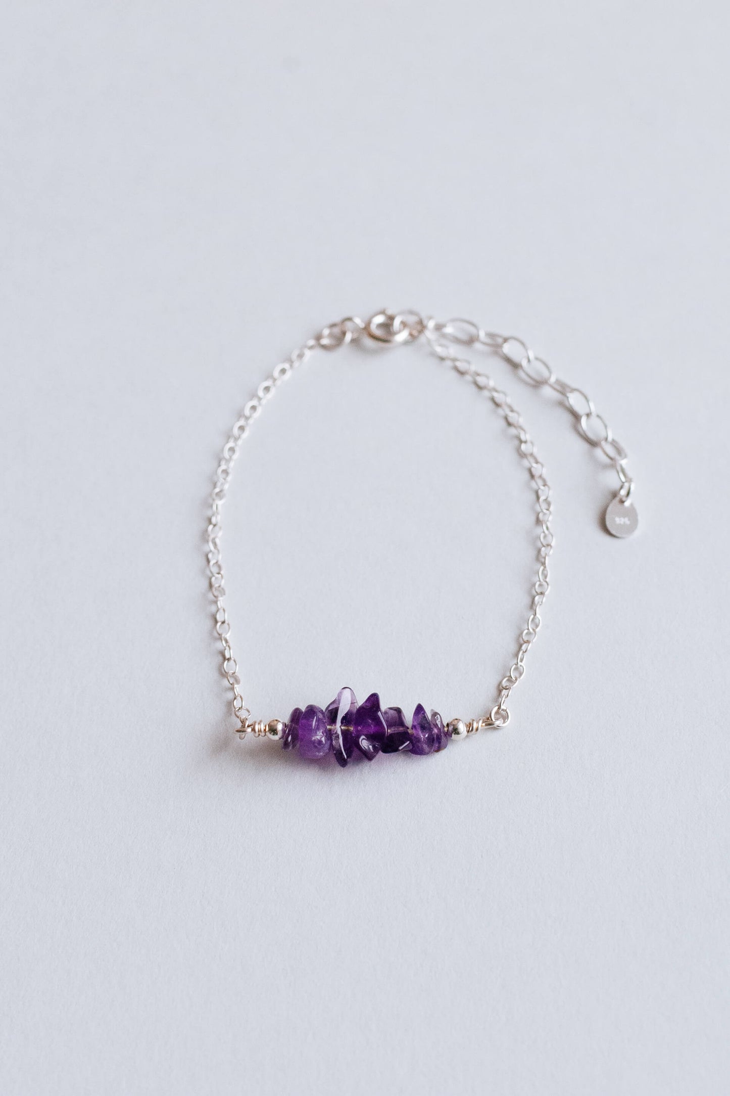 Amethyst Crystals Bracelet