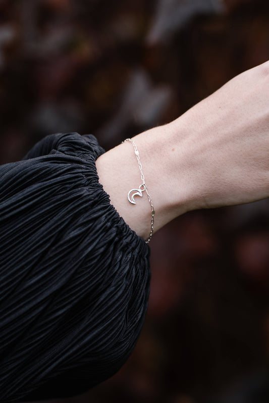 Moon Charm Bracelet