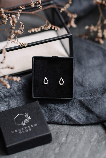 Raindrop Stud Earrings