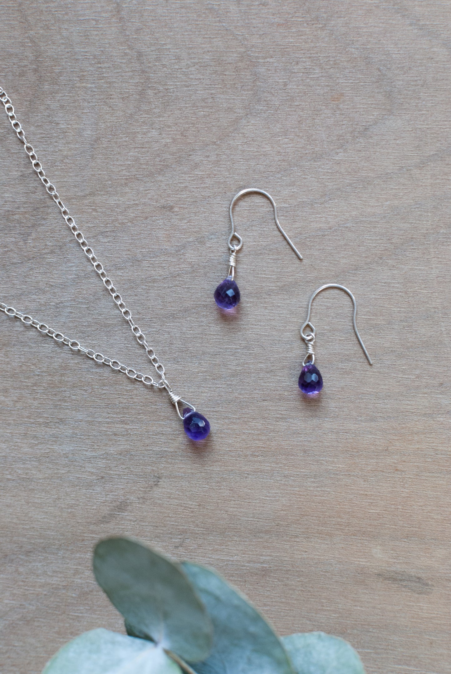 Amethyst Jewellery Set