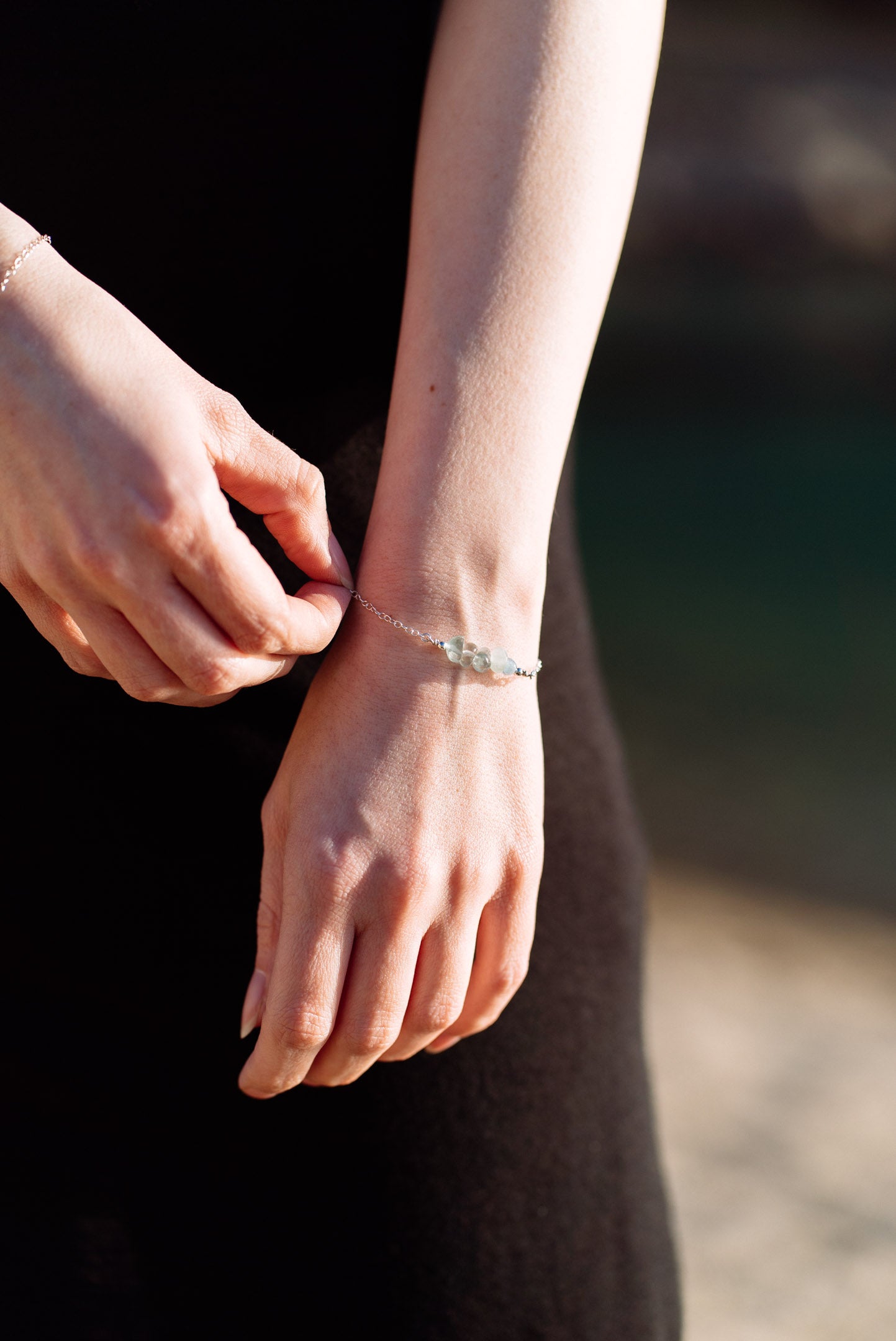 Blue Crystal Bracelet