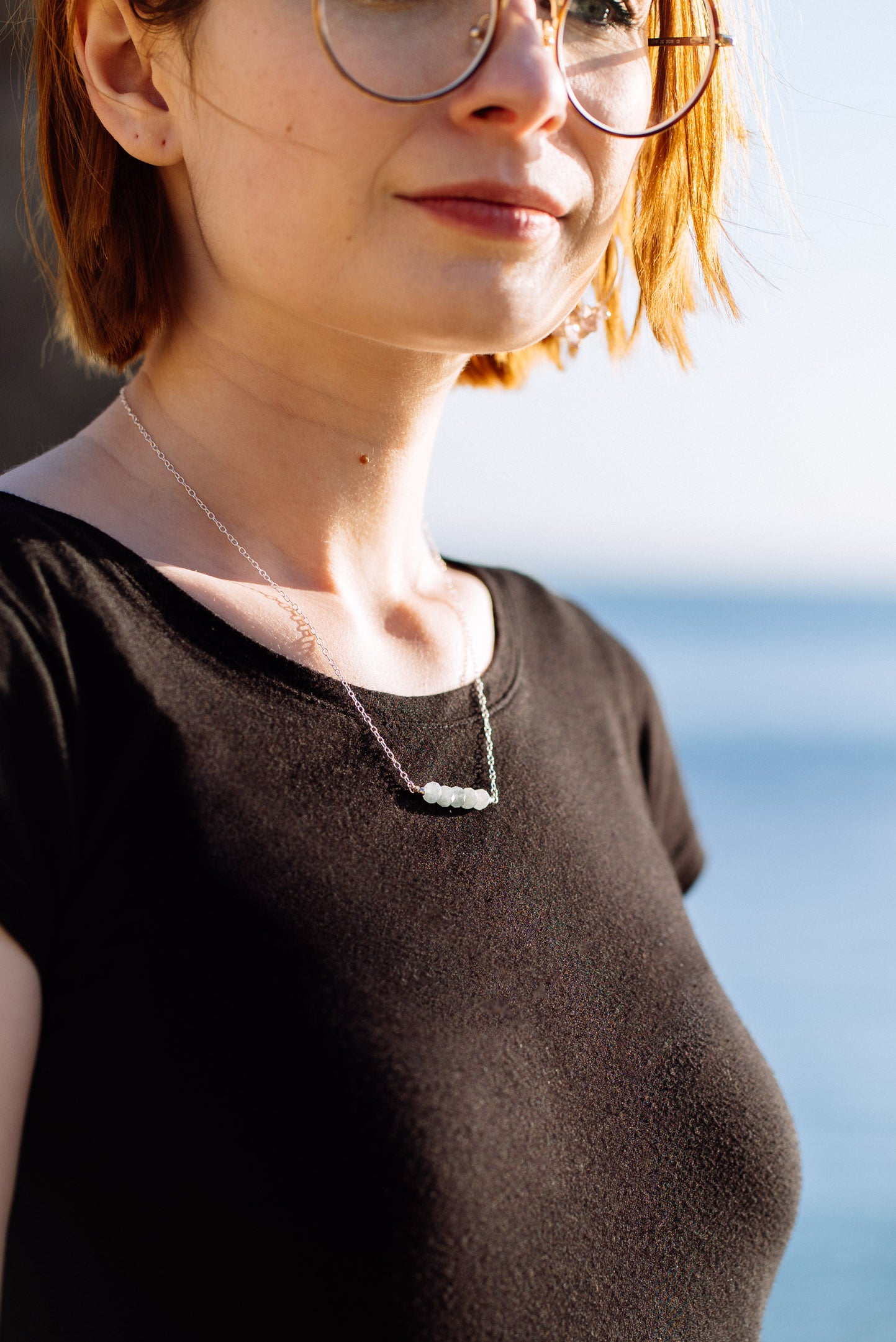 Blue Gemstone Necklace