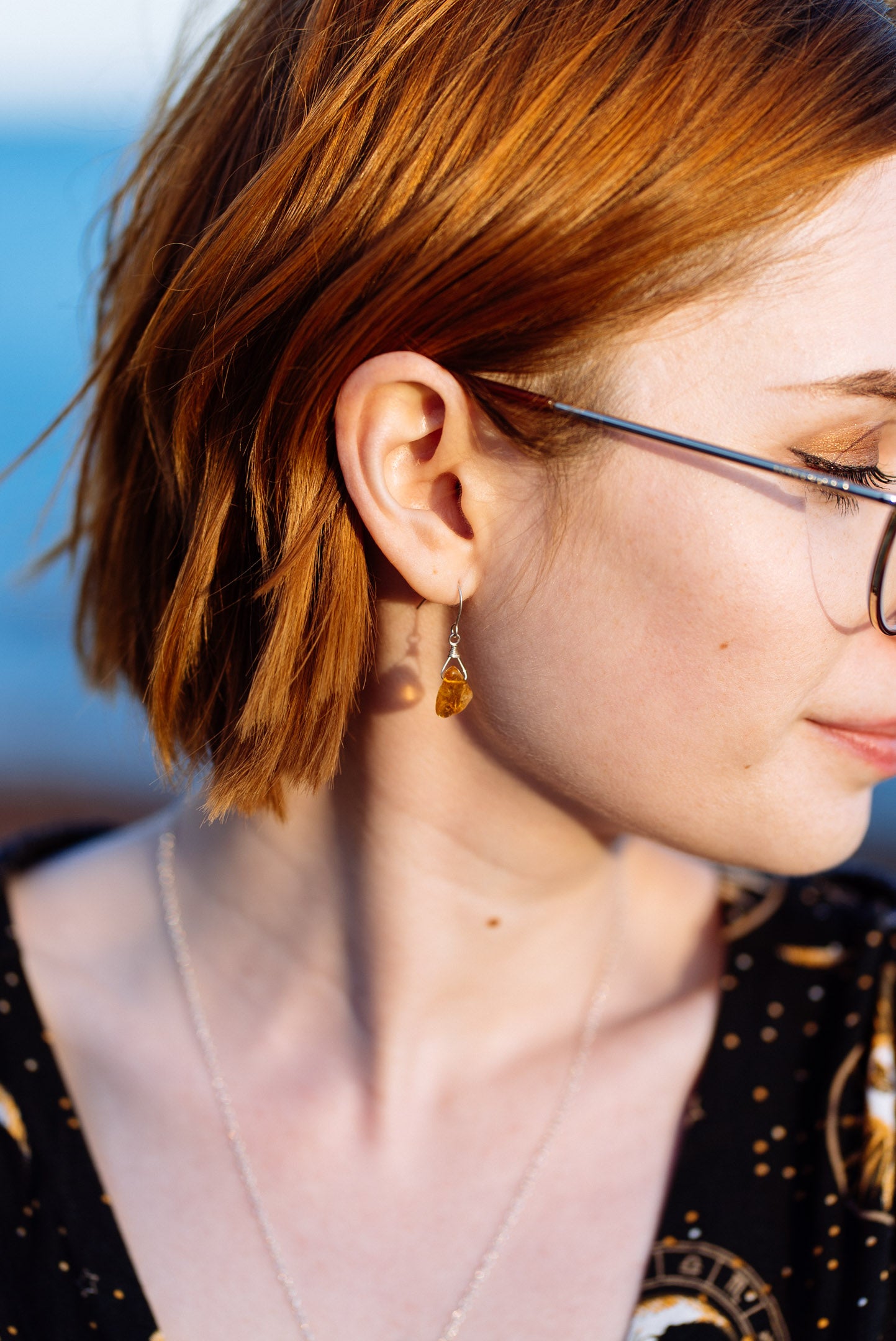 Burnt Orange Earrings