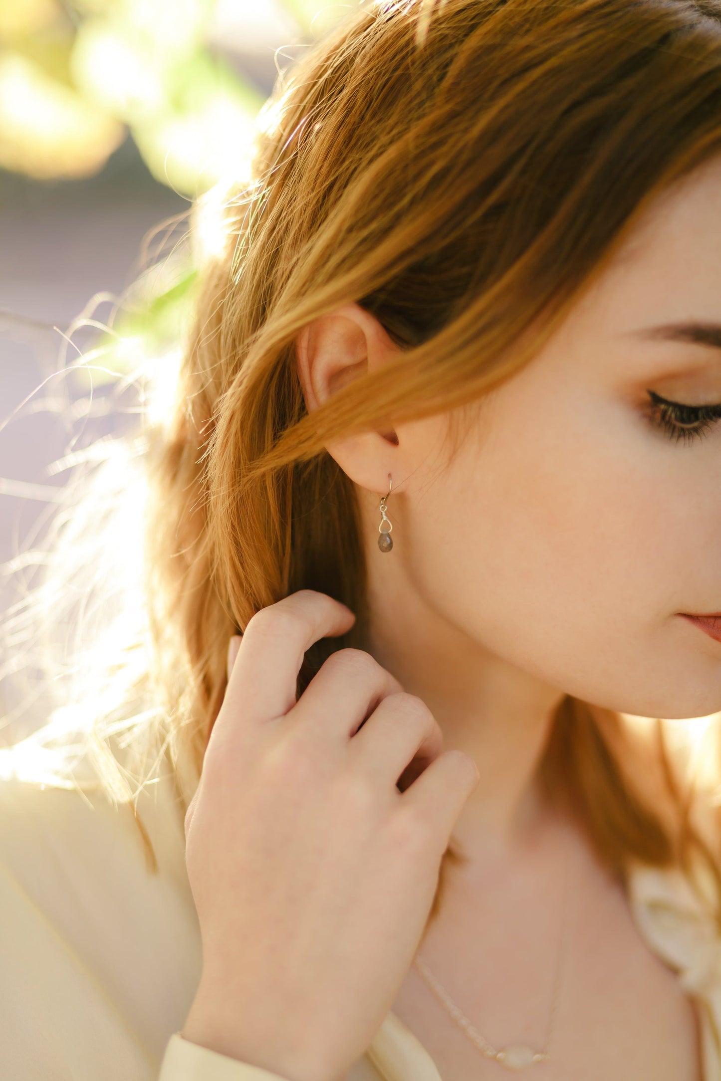 Labradorite Earrings