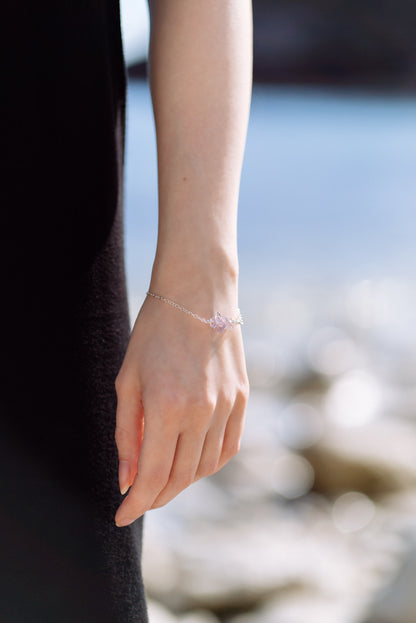 Lilac Crystal Bracelet