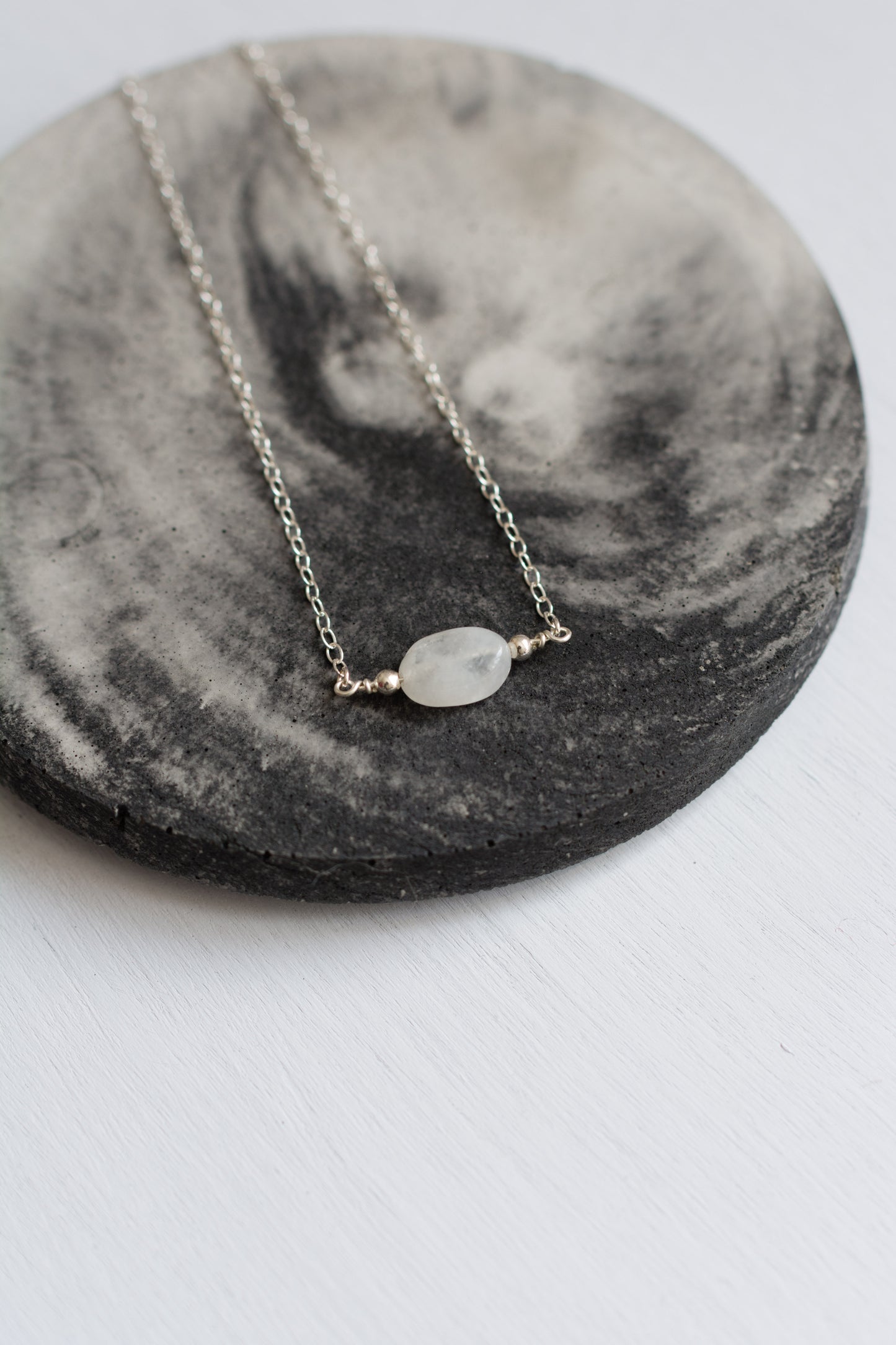 Moonstone Aurora Necklace