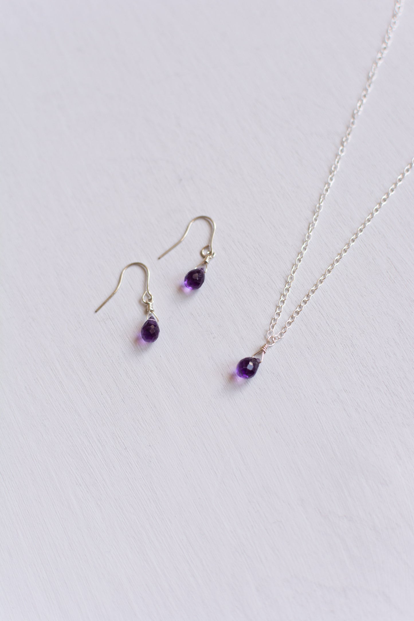 Silver Amethyst Jewellery