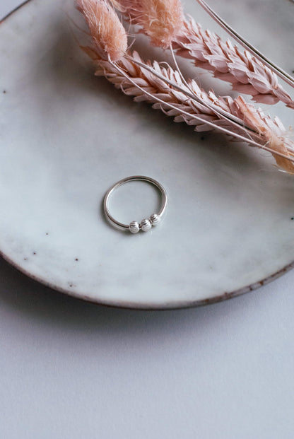 Sterling Silver Anti-Anxiety Ring