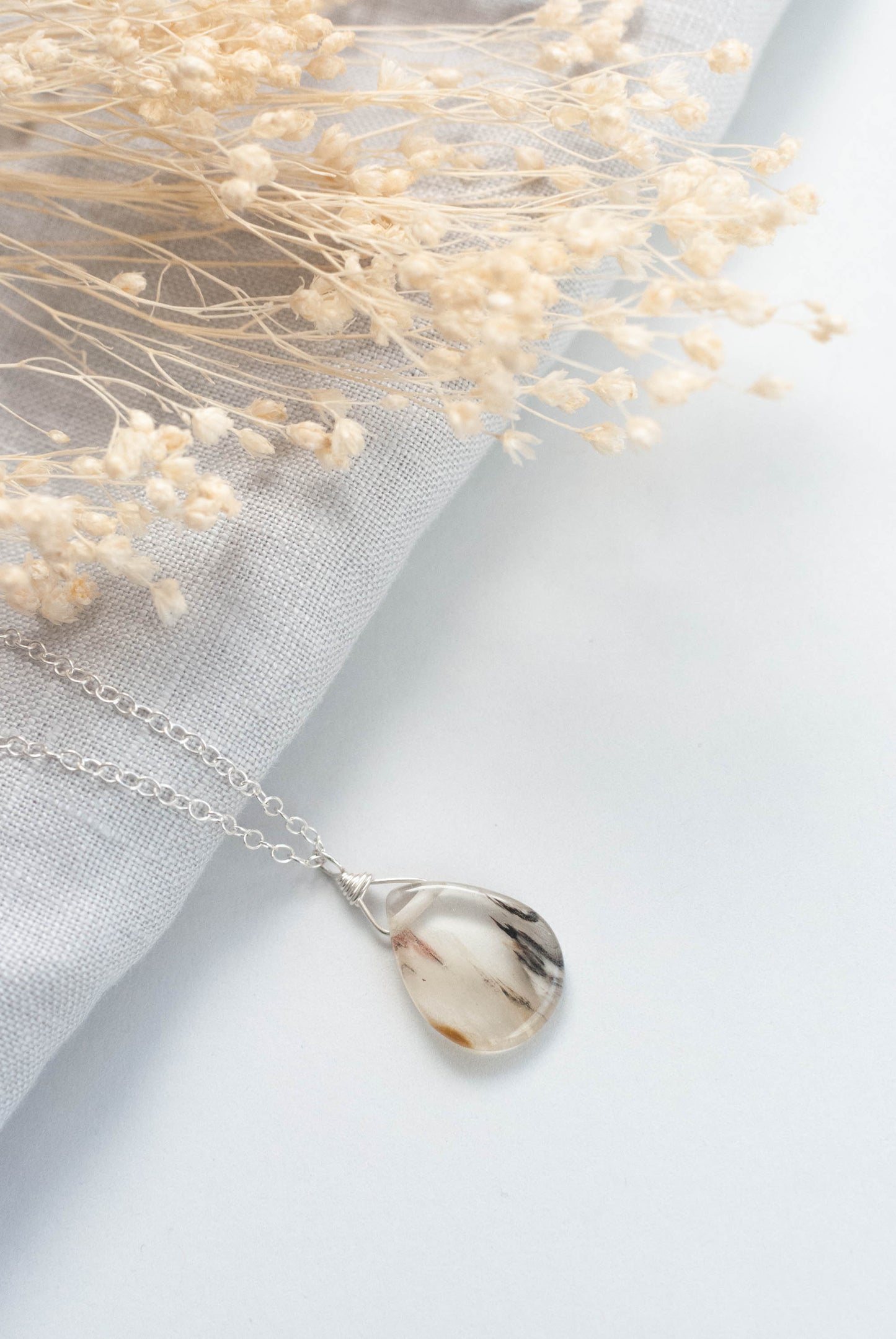 Sterling Silver Gemstone Necklace